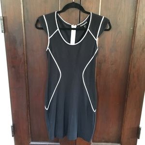 Express Black Bodycon Dress